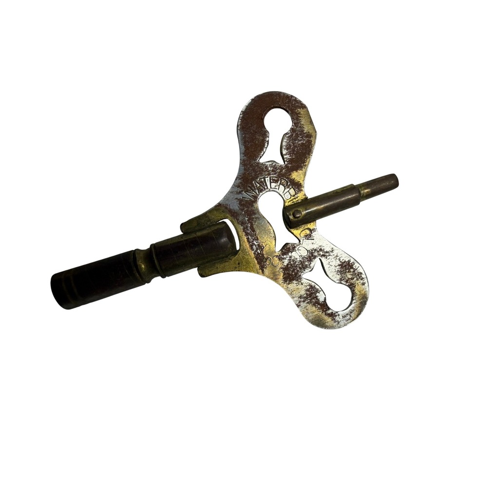Antique Waterbury Clock Co Winding Key